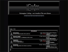 Tablet Screenshot of icodes.vforums.co.uk