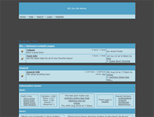 Tablet Screenshot of nflfansite.vforums.co.uk